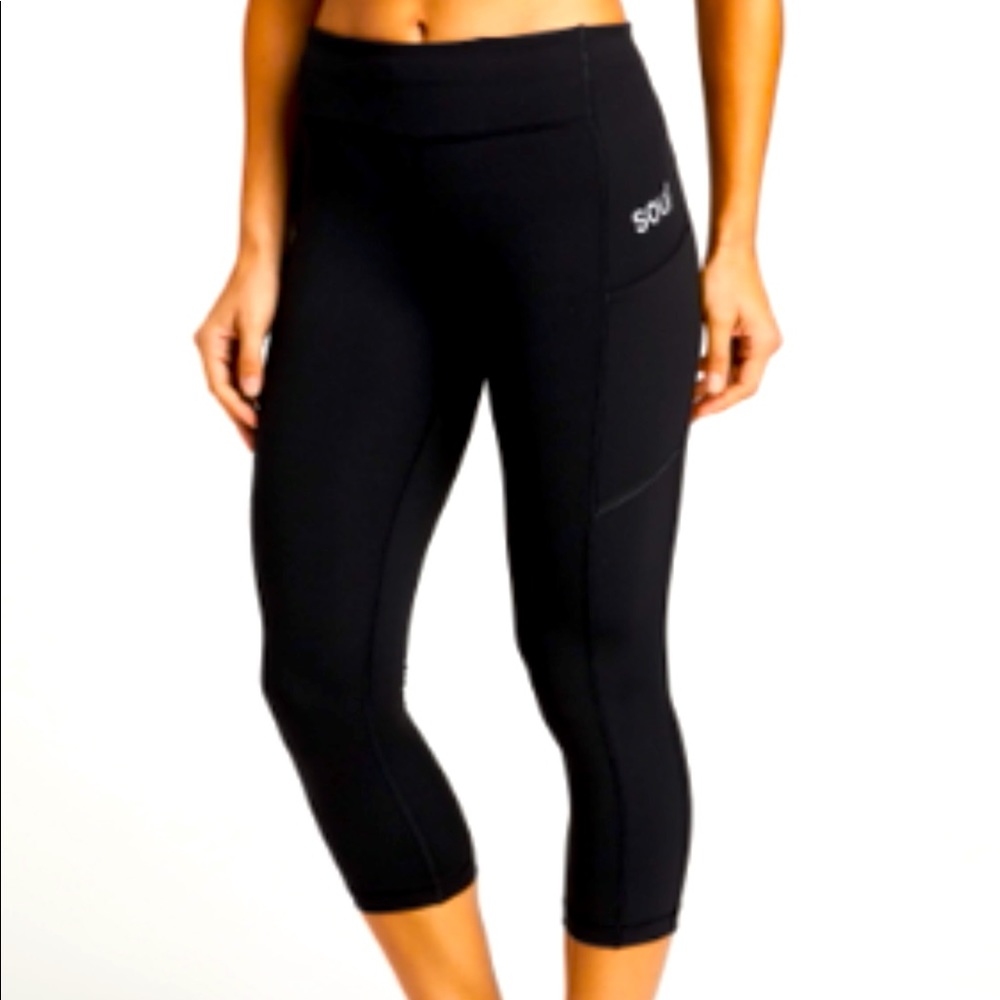 LuluLemon x Soul Cycle Speed Up Crop